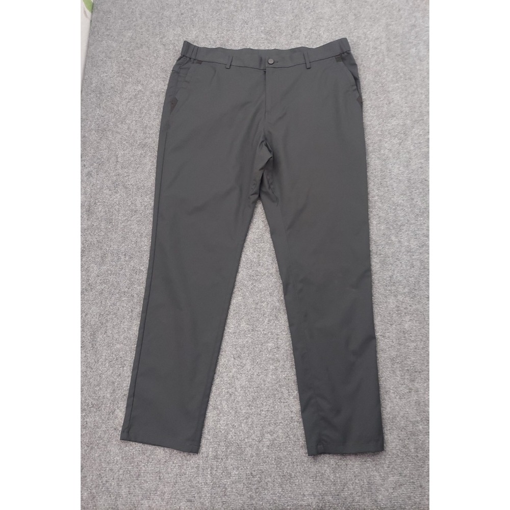 JACK ARCHER Jetsetter Pants Mens 38x32 Space Black Golf Tech Chino Performance